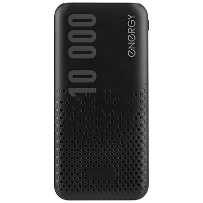 Внешний аккумулятор ENERGY POWER BANK 10000-2В TRAVEL, вход：5В/2.1A Type-C / 5В/2.1A Micro USB