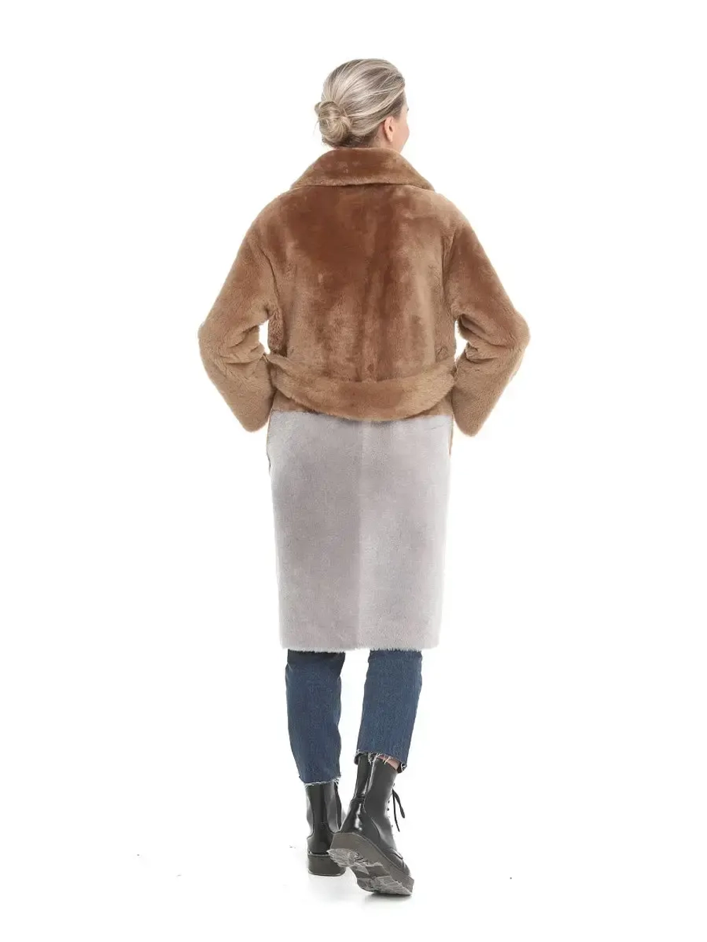 Шуба женская натуральная овчина Турция