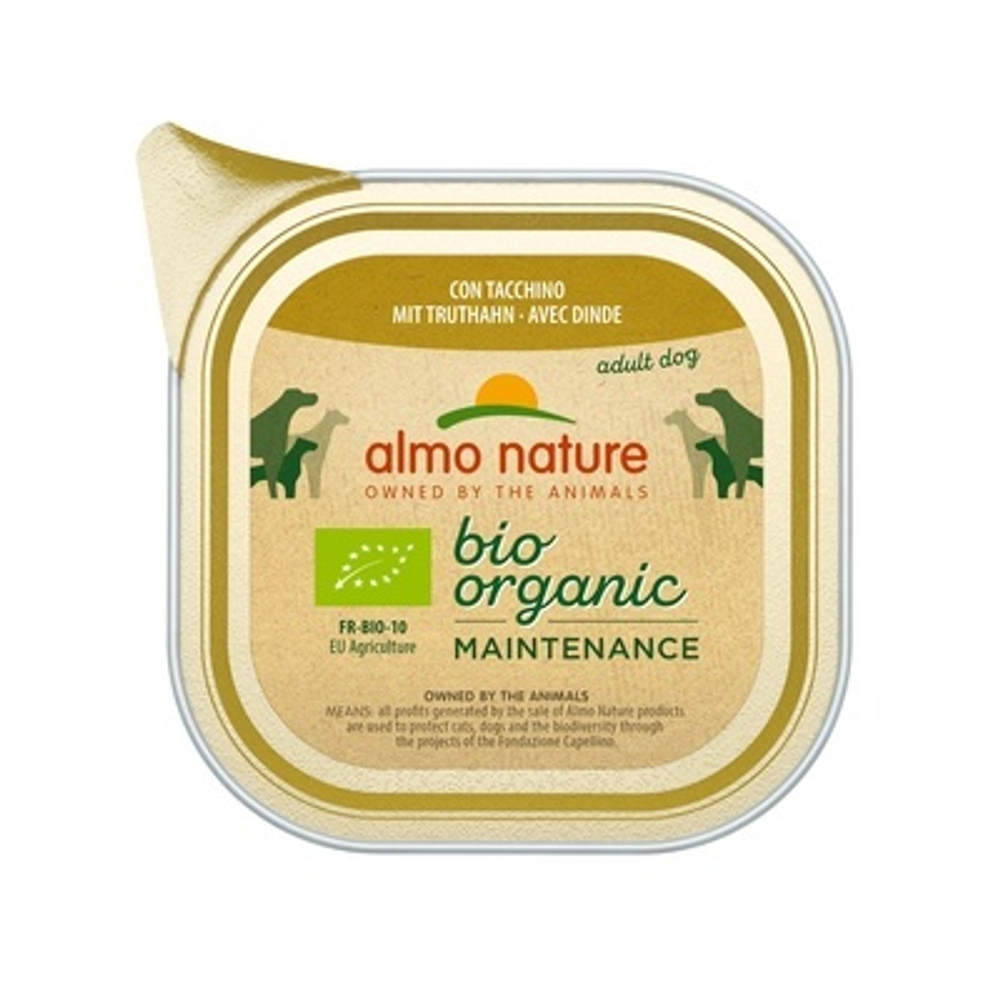 Almo Nature Паштет для Собак Био-меню с Индейкой (Daily Menu Bio - Pate Turkey) 0,1 кг