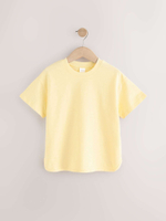 Футболка для девочки Next E65-347, 5 шт., Розовый, Голубой, Серый, Желтый