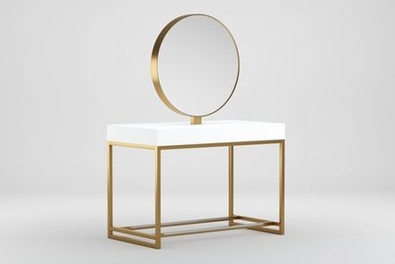 Зеркало парикмахерское двухстороннее Crocus Princess