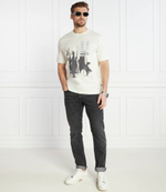 Футболка Te_Patchwork BOSS ORANGE - кремовый(50511051)