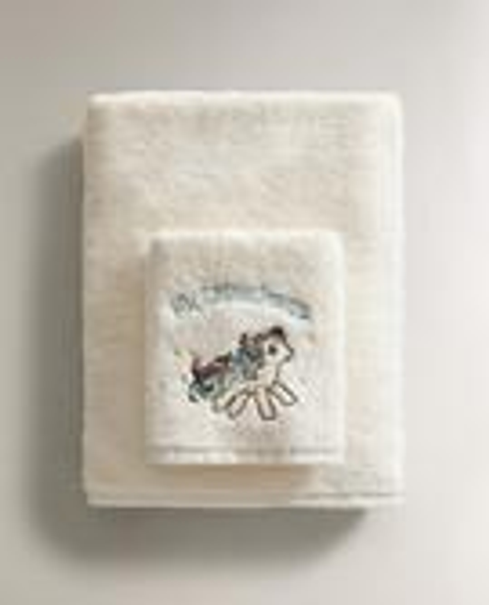 ZARA HOME МАХРОВОЕ ПОЛОТЕНЦЕ MY LITTLE PONY©, КРЕМОВЫЙ
