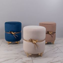 Банкетка Терра Эйри Confetti-Cream Айвори Мраморное золото