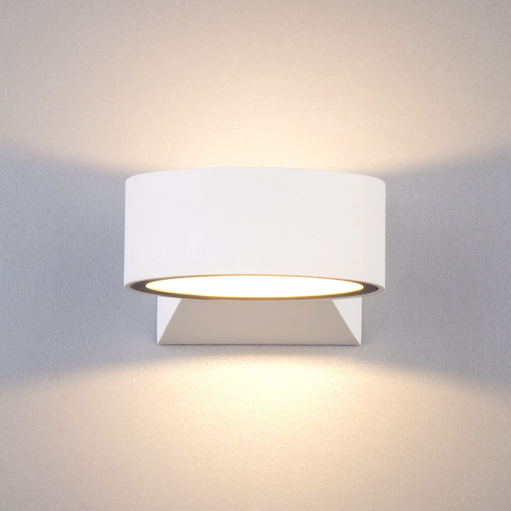 Blinc белый уличный настенный светодиодный светильник 1549 TECHNO LED