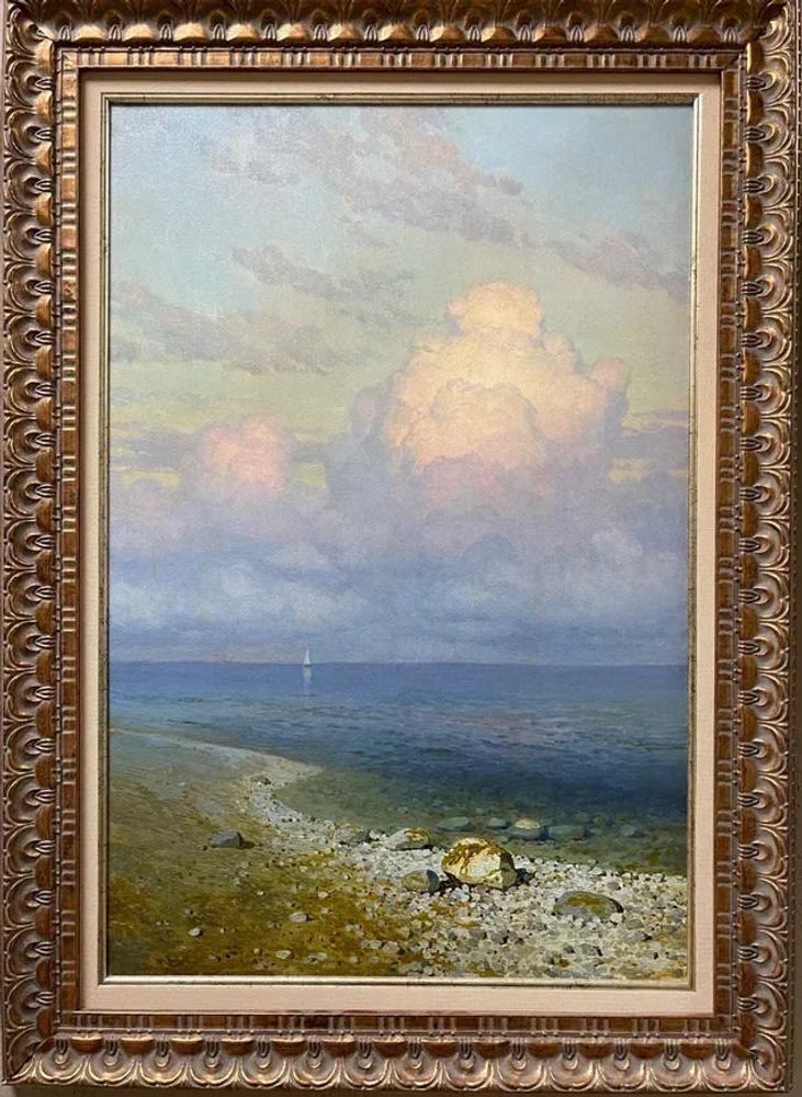Беляев В.В. Над волнами. Холст, масло. Россия. 2022.