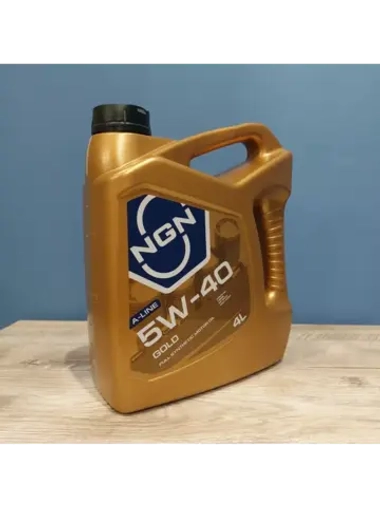 Моторное масло 5W-40 GOLD A-LINE 4л синтетика