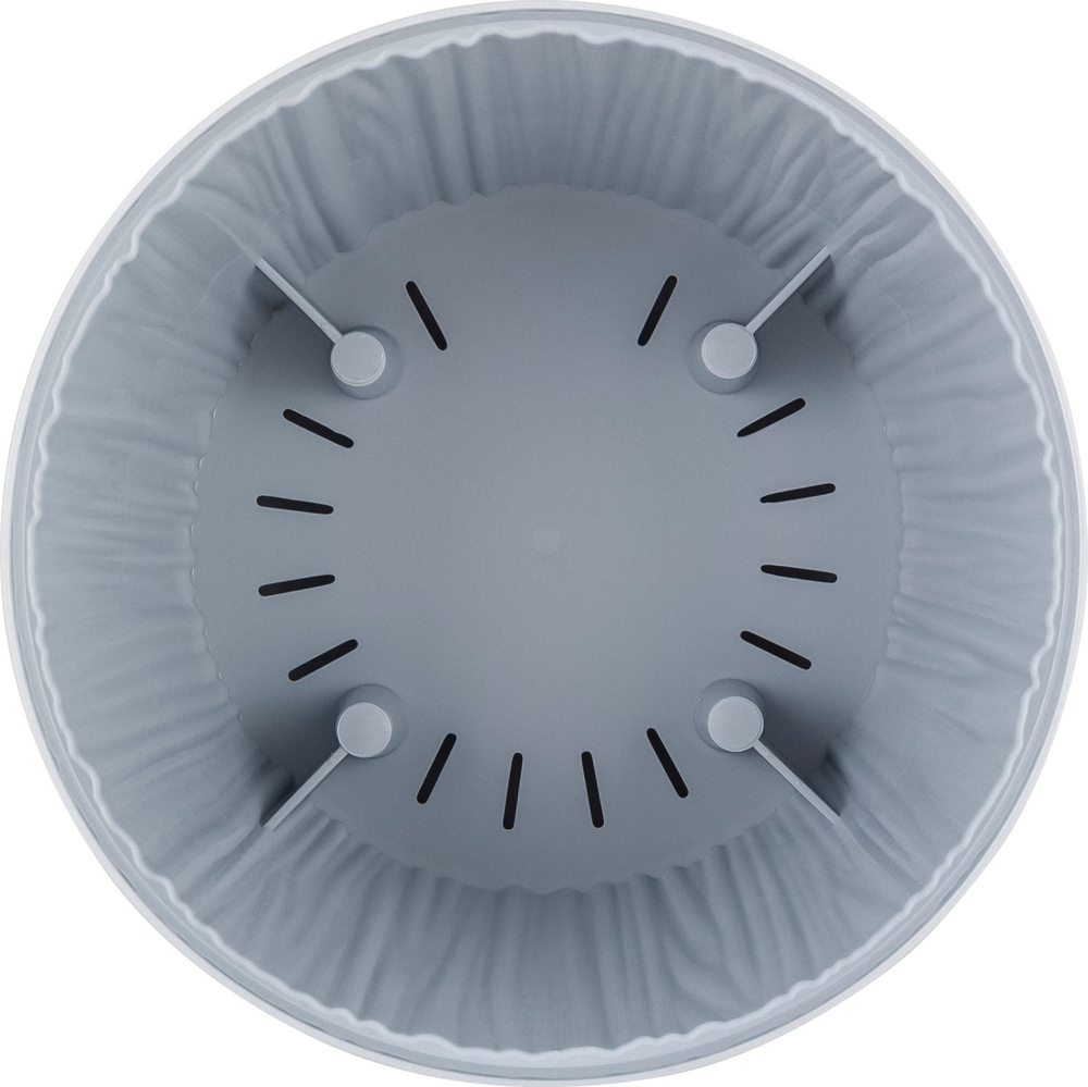 Горшок пластиковый InGreen Barcelona 9,6л d27см утренний туман