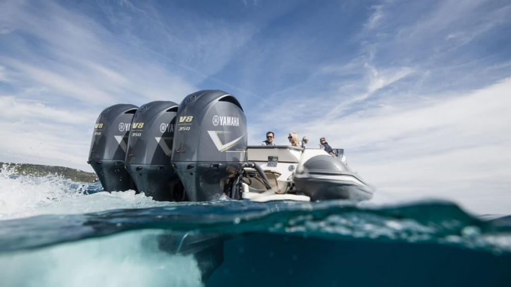 4х-тактный лодочный мотор YAMAHA F350AETX
