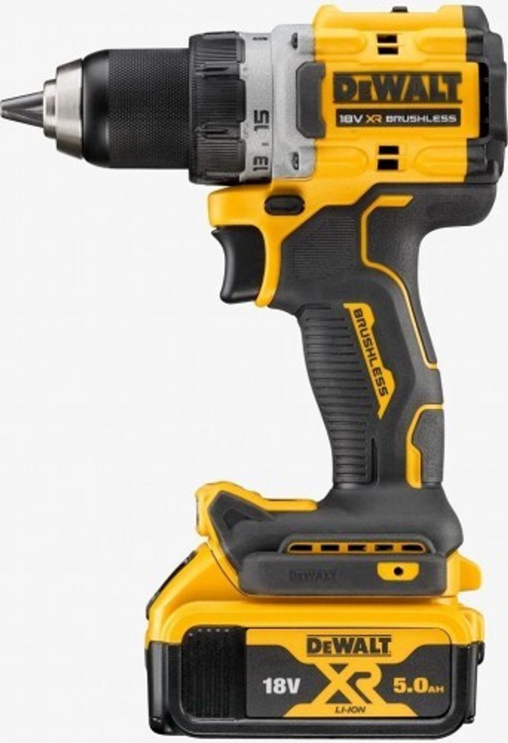 Дрель-шуруповерт аккумуляторная DeWALT DCD800P2T-QW
