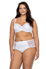 Бюстгальтер Pia с чашками на тонком поролоне (Размер: 65E) (Цвет: белый)