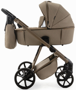 Детская коляска Adamex Delta Natura 3 в 1 DN-6-TAUPE (СЕРО-БЕЖЕВЫЙ)