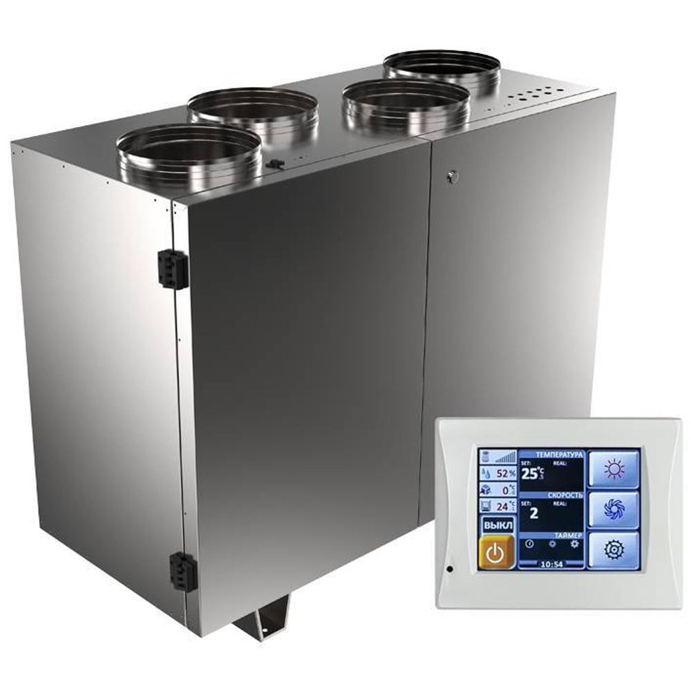 Приточно-вытяжная вентиляционная установка Shuft UniMAX-P 1500VWL-A