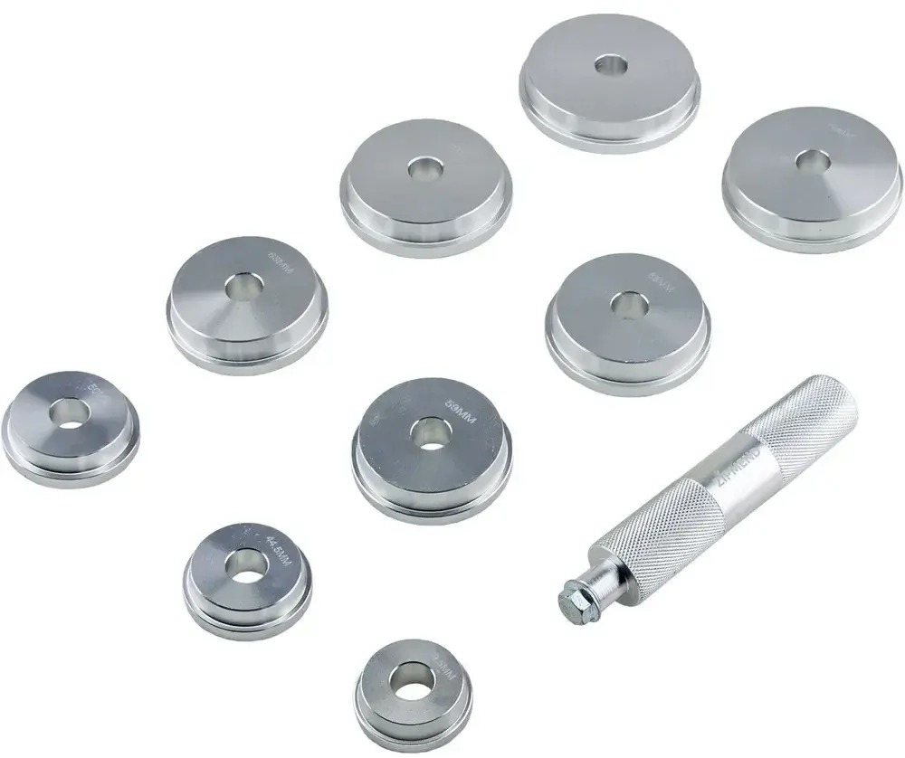 Набор оправок для установки подшипников, сальников, 10пр.