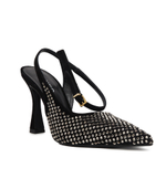 Кожаные туфли на шпильках LISETTE SLINGBACK Pinko - черный(100566 A0N6)