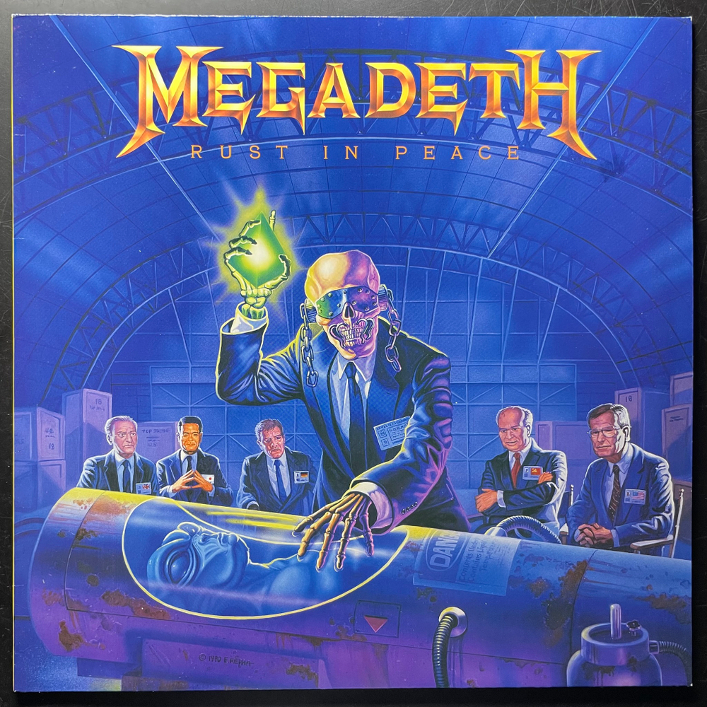 Megadeth ‎– Rust In Peace (Европа 1990г.)