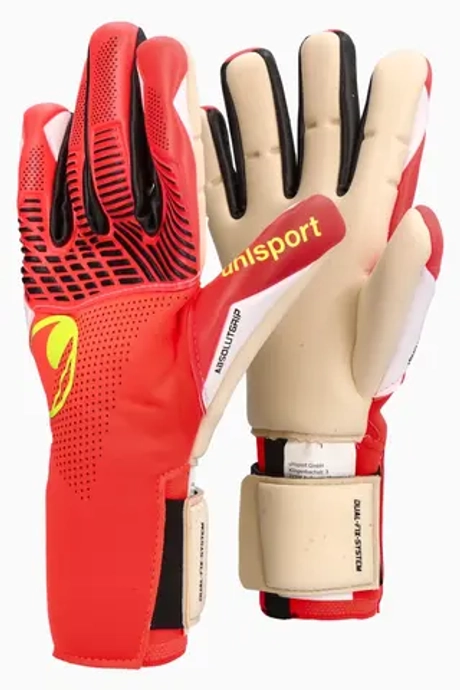 Вратарские перчатки Uhlsport Fangmaschine Absolutgrip HN - оранжевый