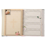 1788753 Ежедневник-смешбук на гребне "Крещение нашей доченьки", твёрдая обложка, 30 страниц