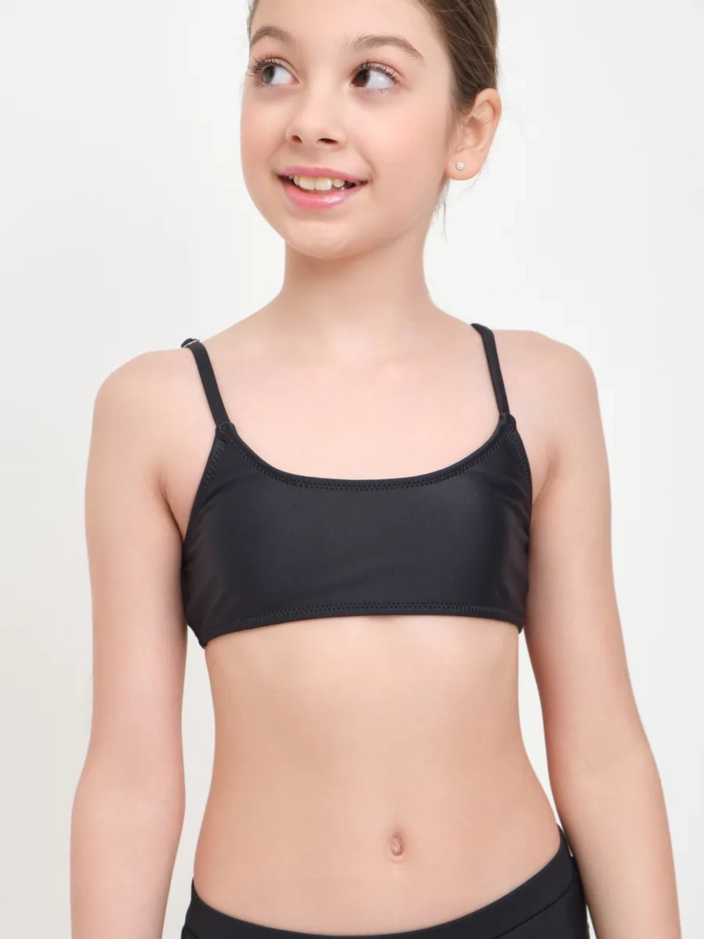 купальник для бассейна спортивный 3 в 1 топ и парео