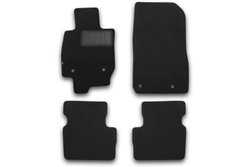 Коврики в салон для MAZDA CX-3, 2015-2018, 2018-, кроссовер, 4 шт. (текстиль) KLEVER03332822110KH