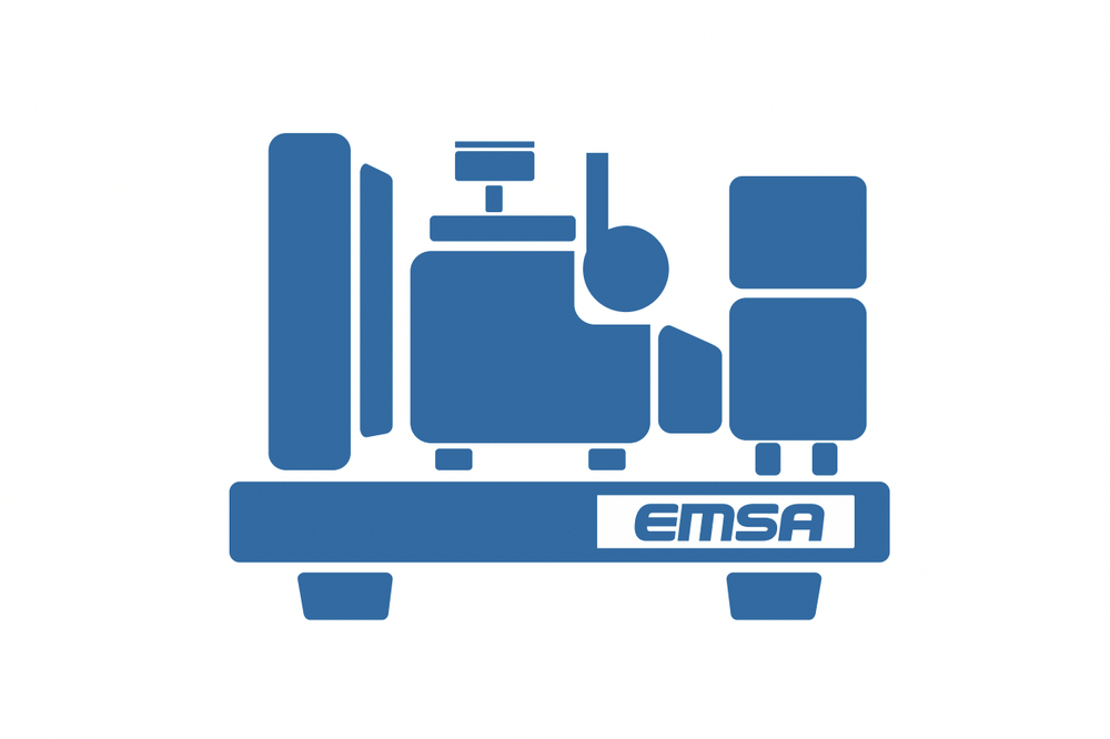 Дизельный генератор EMSA E IV ST 0190 в контейнере с АВР