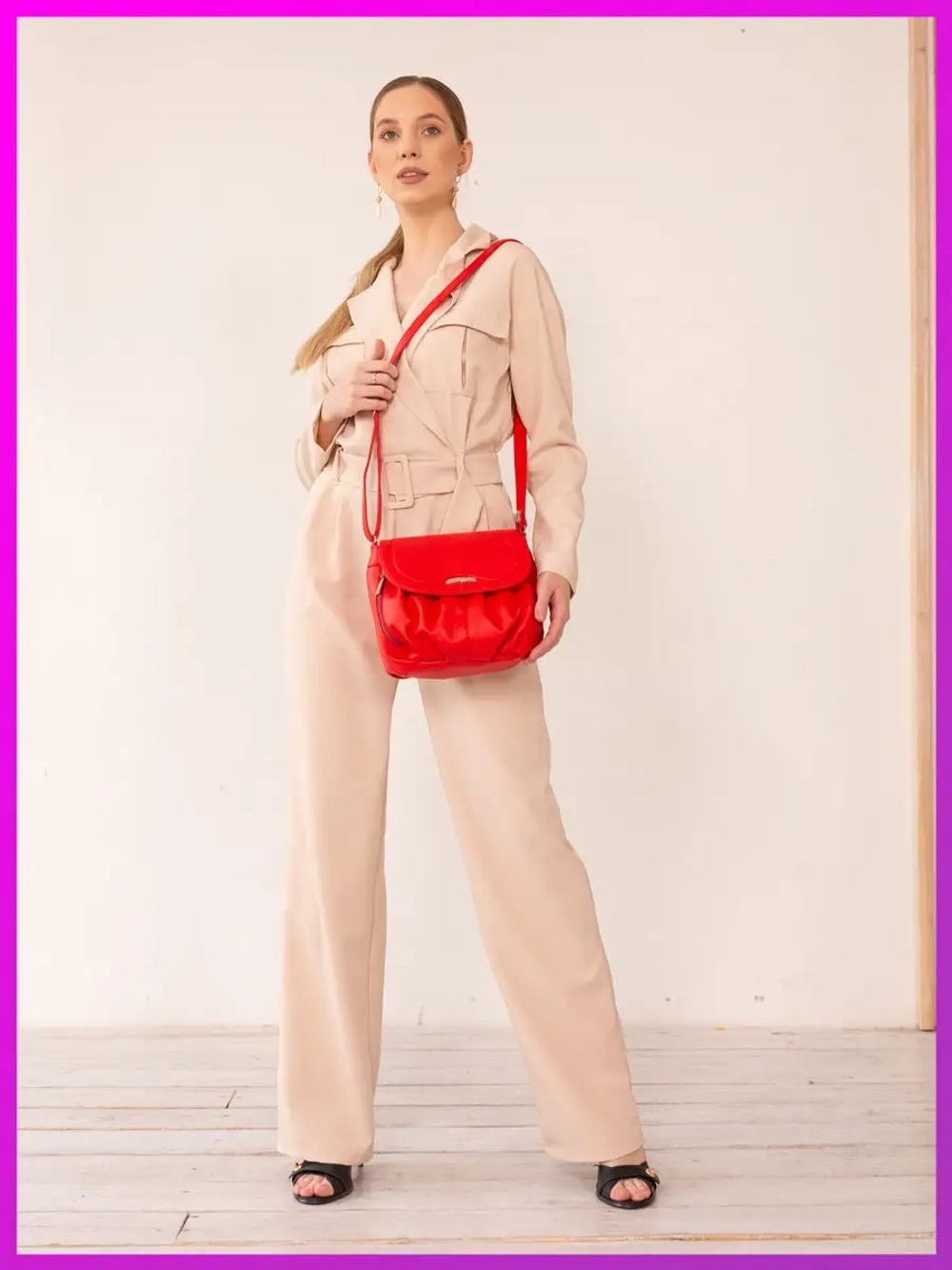 Сумка кросс боди через плечо