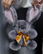 Зайчонок Арнольд (серый)