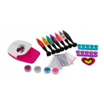 Детский набор косметики для Маникюра с сушкой, "Маникюрный салон - Nail Art Pens" Nail Dryer, 7 Basic Beauty Colours, 2in1
