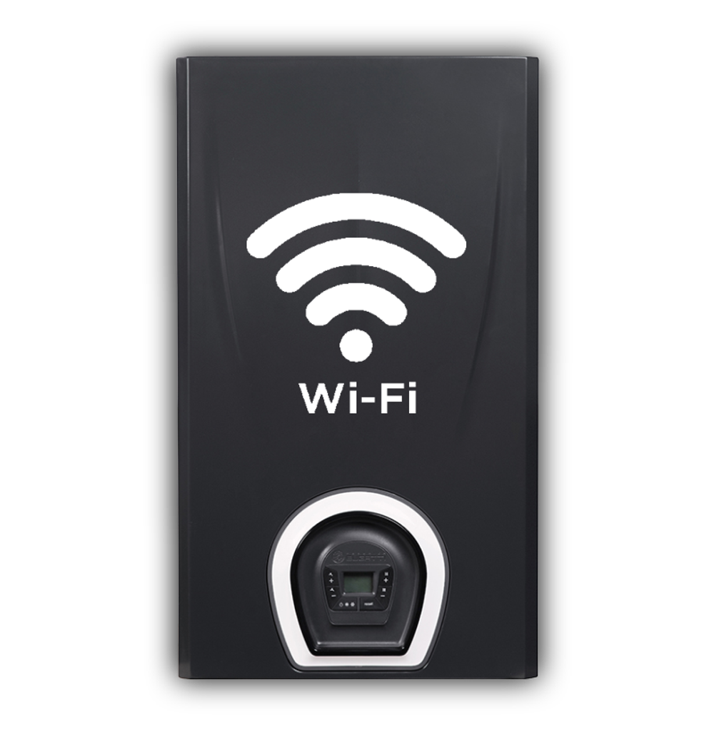 Котел газовый Federica Bugatti 18 Varme двухконтурный черный с wi-fi