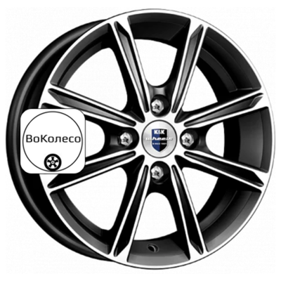 5x14/4x98 ET35 D58,5 Флэш (КС698) Алмаз черный K&K