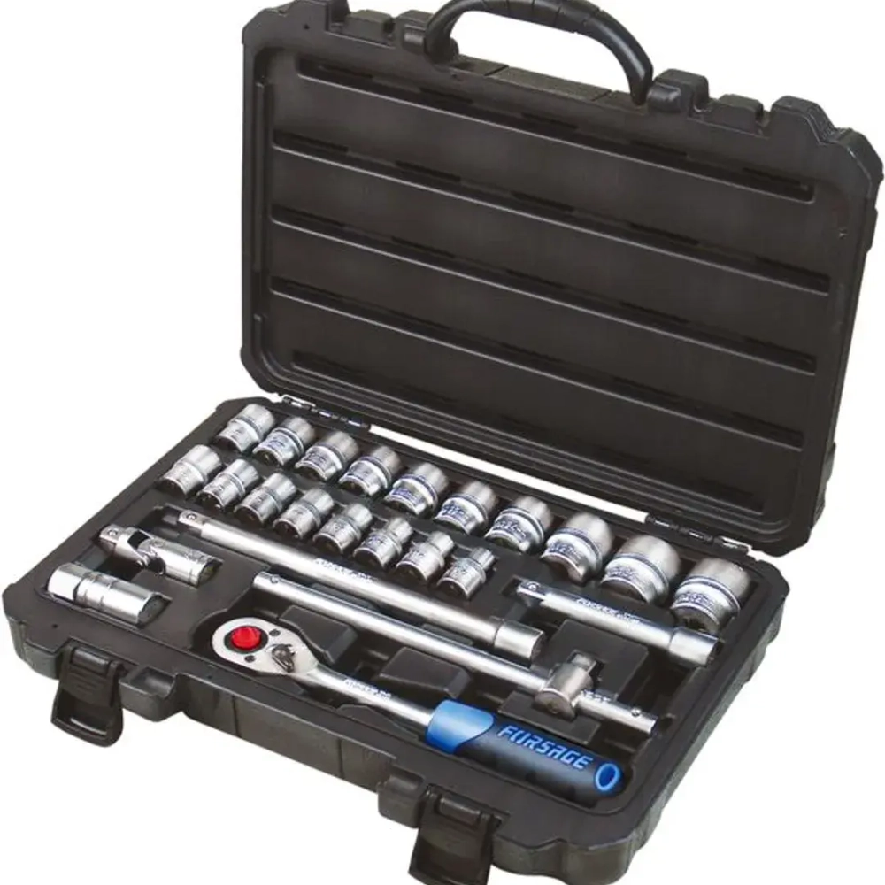 Набор инструмента 24пр.1/2''(6-гр.)(10-32мм) Forsage F-4243-5