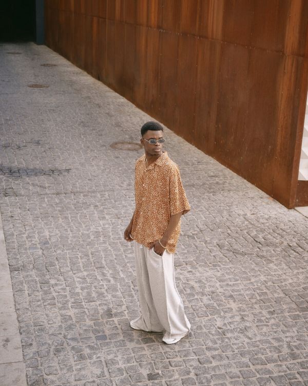 Рубашка Short Sleeve Shirt Brown Giraffe - фото 8