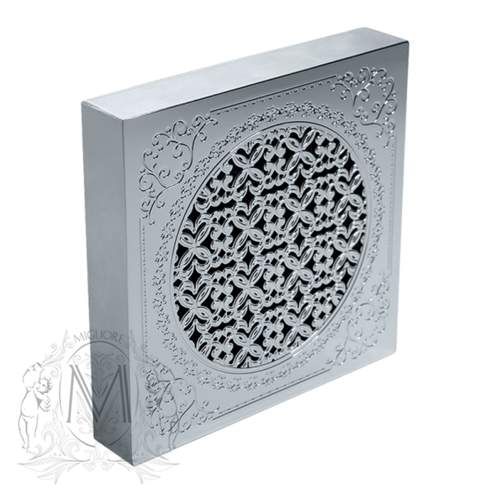 Вентилятор для ванной комнаты Migliore D120 мм с декоративной решеткой 180x180 мм хром 23005 купить