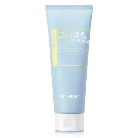 Успокаивающий гель для умывания с азуленом и церамидами SUR.MEDIC+ Azulene Soothing pH Cleanser 150 мл