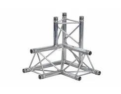 PROLYTE E20D-C013 - стыковочный модуль, левосторонний, для 3-х ферм, треугольной формы. Перемычка 10 мм, труба 32 мм