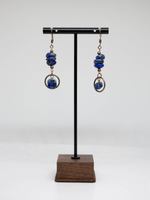 Серьги из лазурита