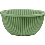 Кашпо для цветов пластиковое 6л d-31см «Верде» Оливковый