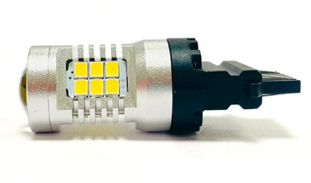 Светодиодная лампа P27/7W 3157-4G21-2835-21SMD (белый), 1шт