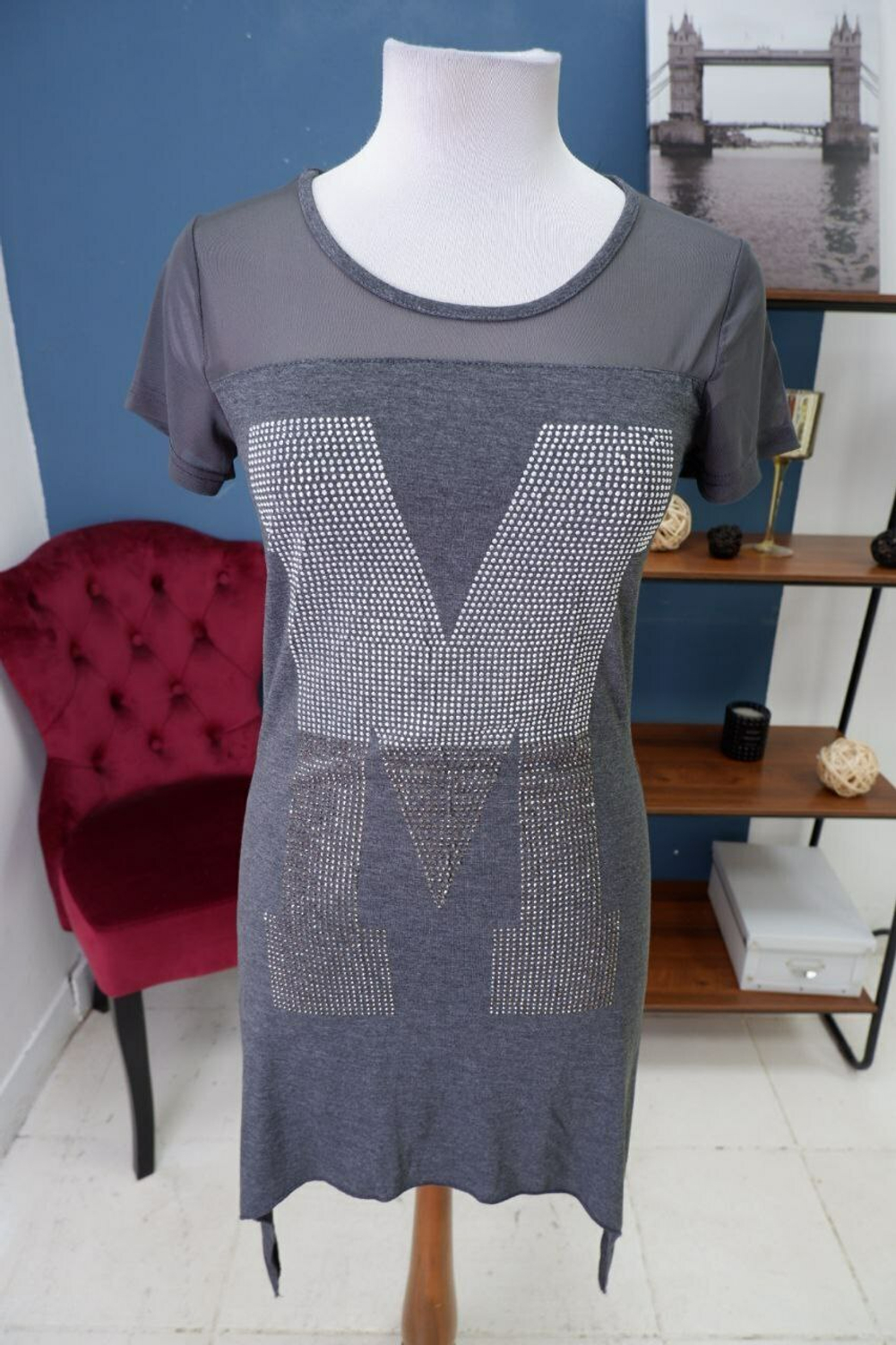 Туника Like Tina со стразами 46 размер