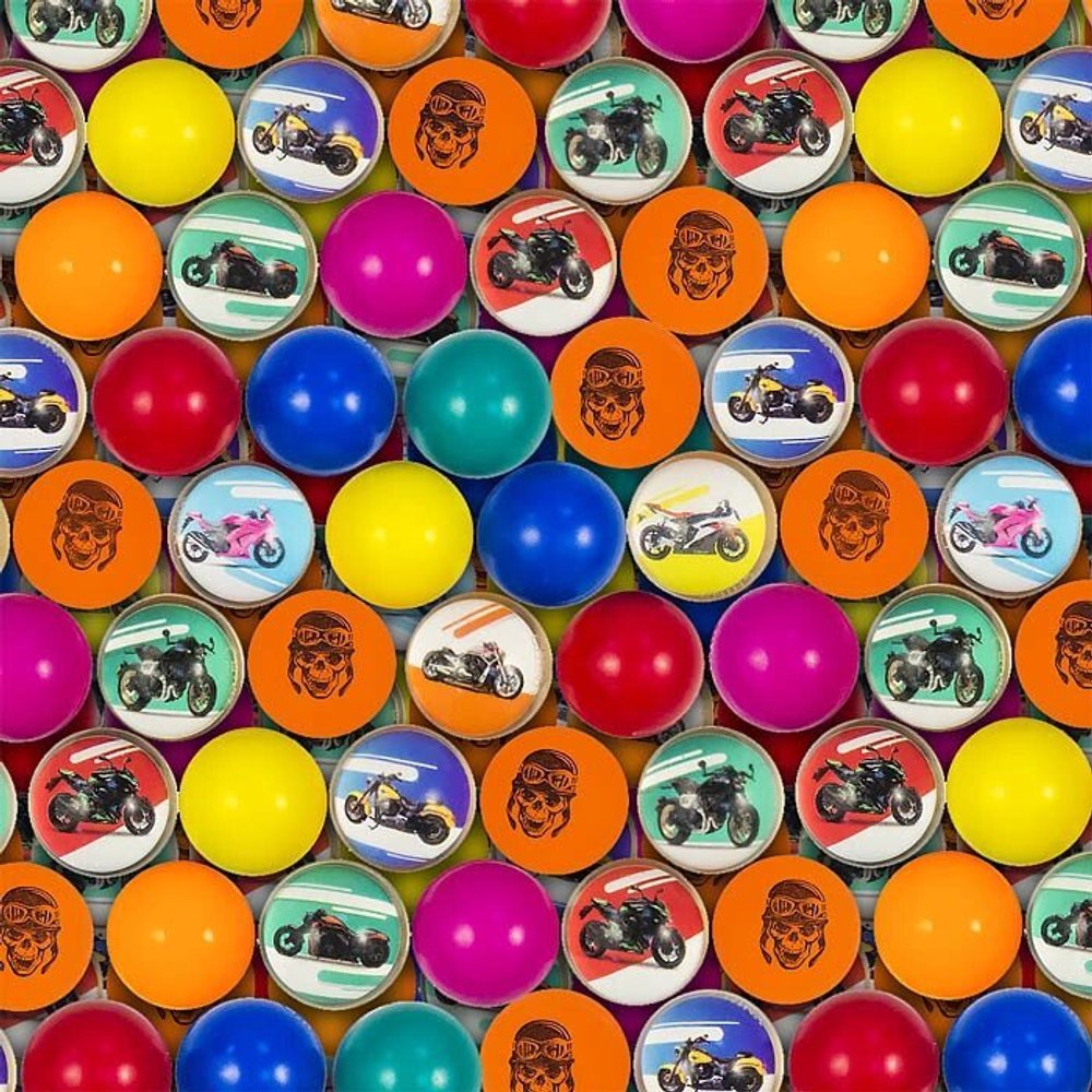 Мячи-прыгуны 27 мм «Мото» 250 шт