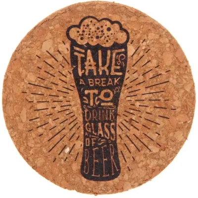 Подставка под кружку 9 см «Бокал пива»