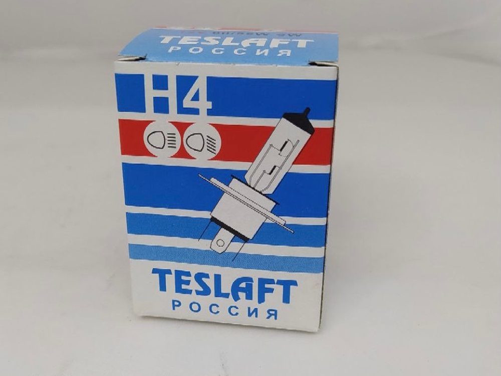 Лампа галоген H4 12В 60/55Вт "SW" 145586 TESLAFT ксенон