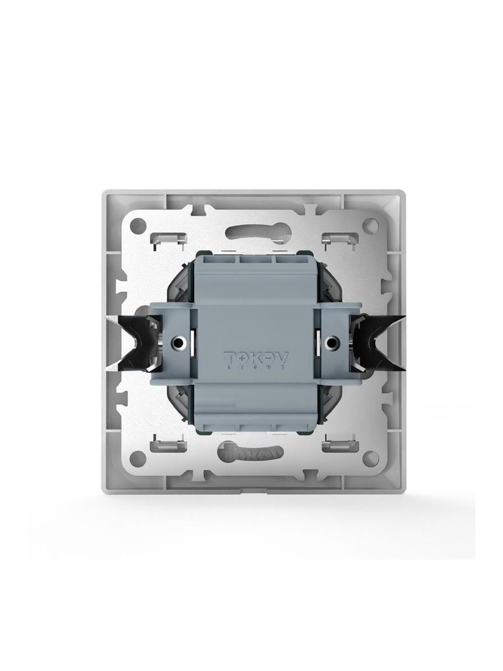 Выключатель 2-кл. СП AVA 10А IP20 в сборе бел. TOKOV ELECTRIC TKL-AV-V2F-C01
