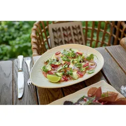 Блюдо овальное 31,5*23 см h3 см Elephant Ivory P.L. Proff Cuisine [1]