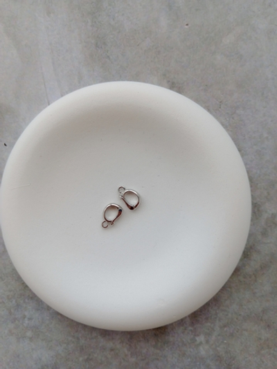 Бейл разъемный с разъёмным колечком, 8.2*7мм