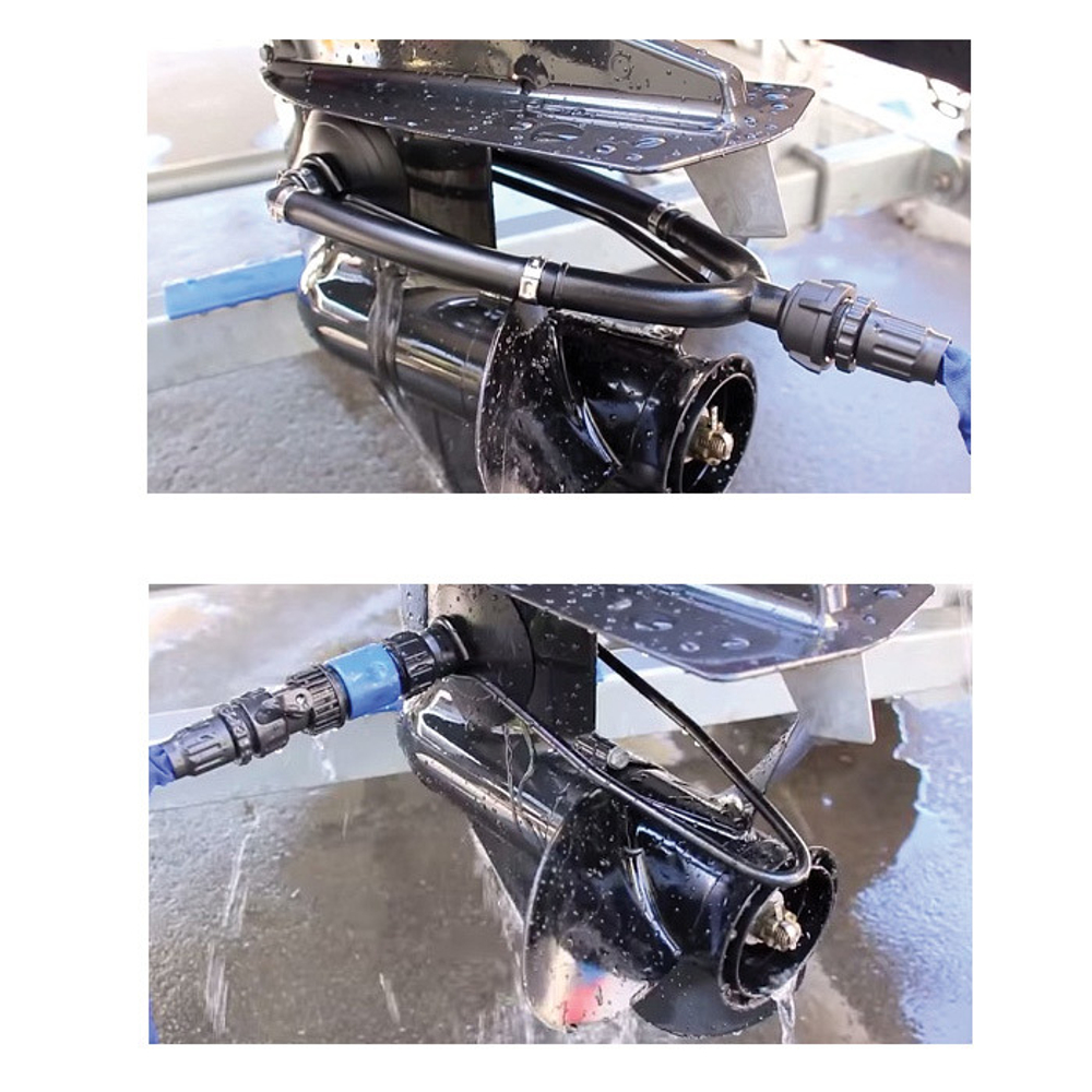 Адаптер для промывания лодочного мотора