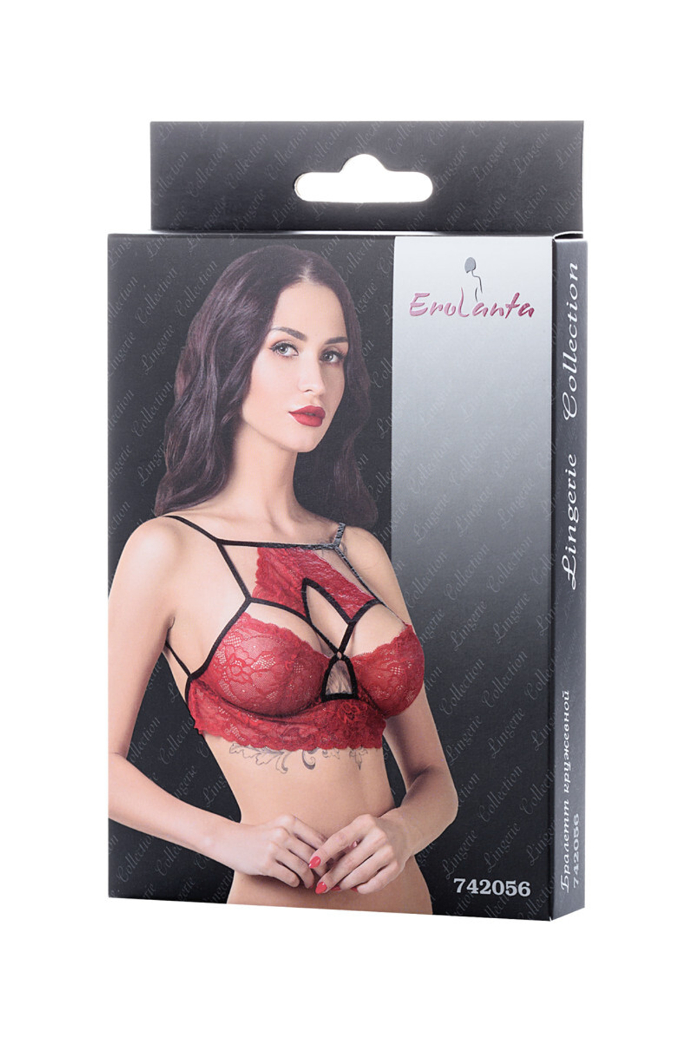 Бралетт кружевной удлиненный Erolanta Lingerie Collection