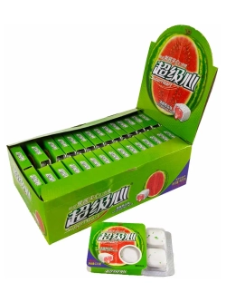 Жевательная резинка с жидкой начинкой Арбуз 13,5г * 30шт