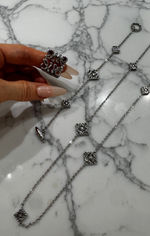 Браслет снежинка silver