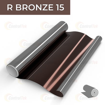 Пленка зеркальная R BRONZE 15 ControlTek, рулон (размер 1,524x30м.)